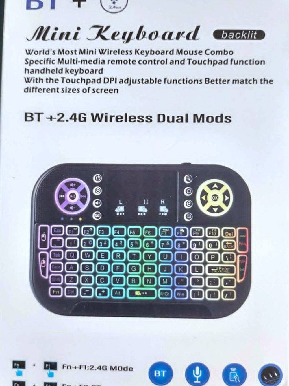 Bluetooth Mini Keyboard - Picture 2 of 3